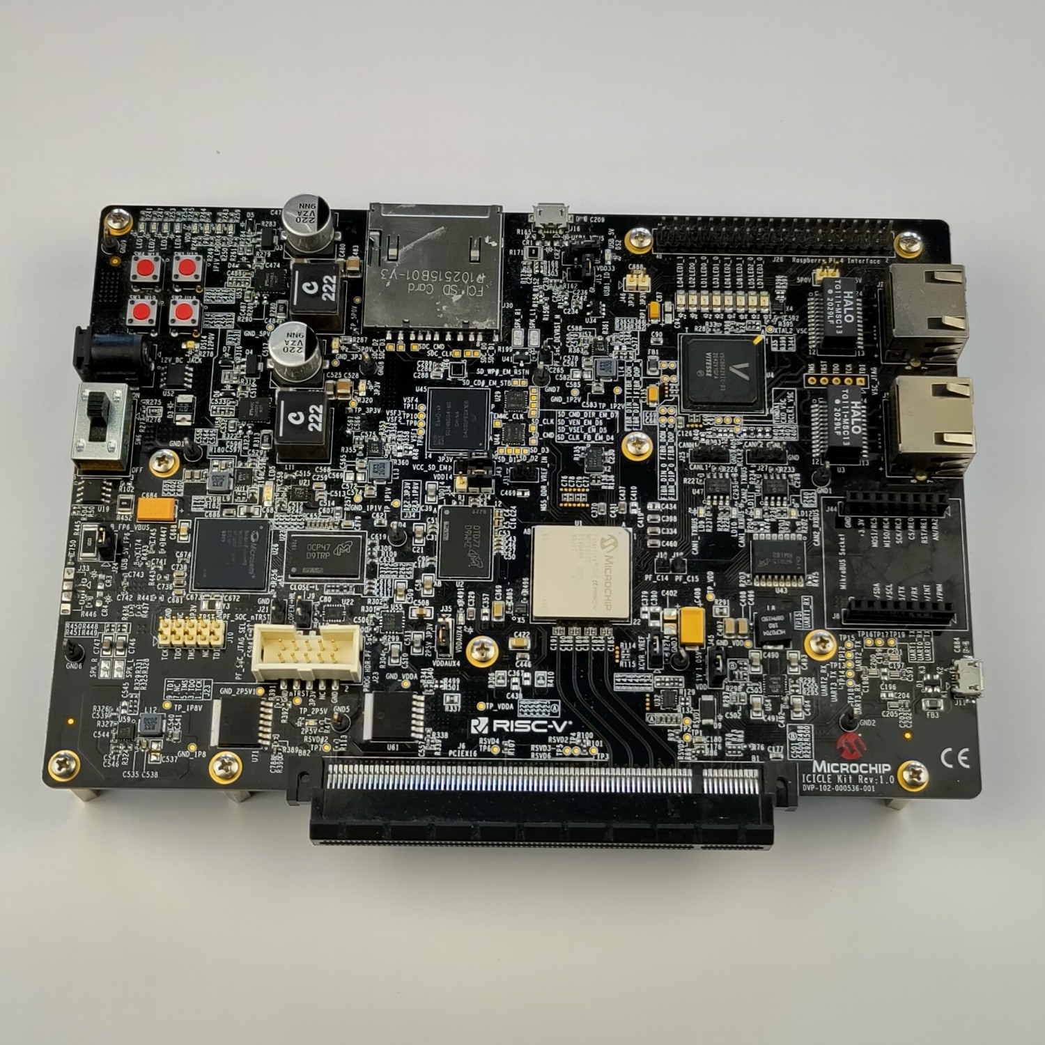 Microchip Icicle board for Polarfire evaluation