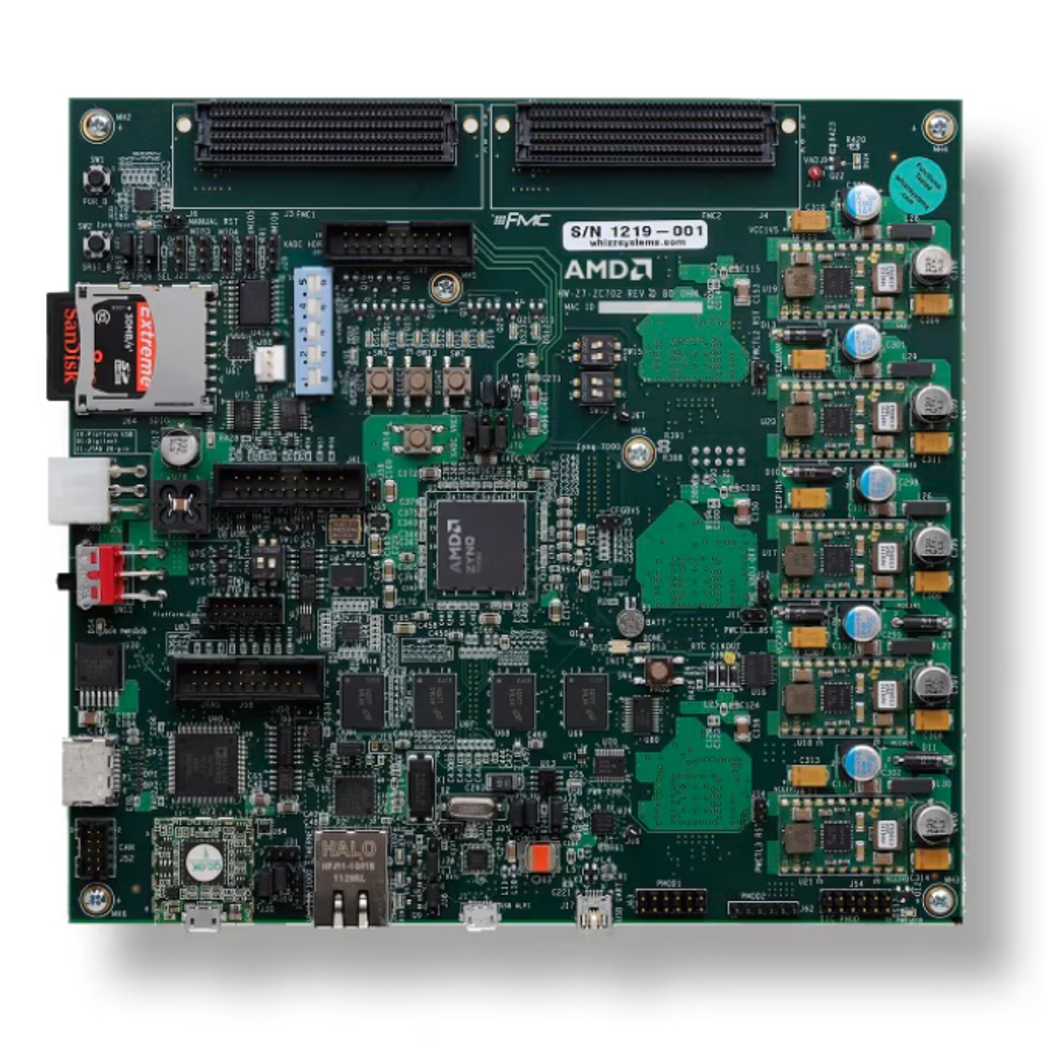 AMD/Xilinx ZCU702 board for Zynq-7000 evaluation